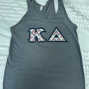 Kappa delta letters tank (American Apparel)